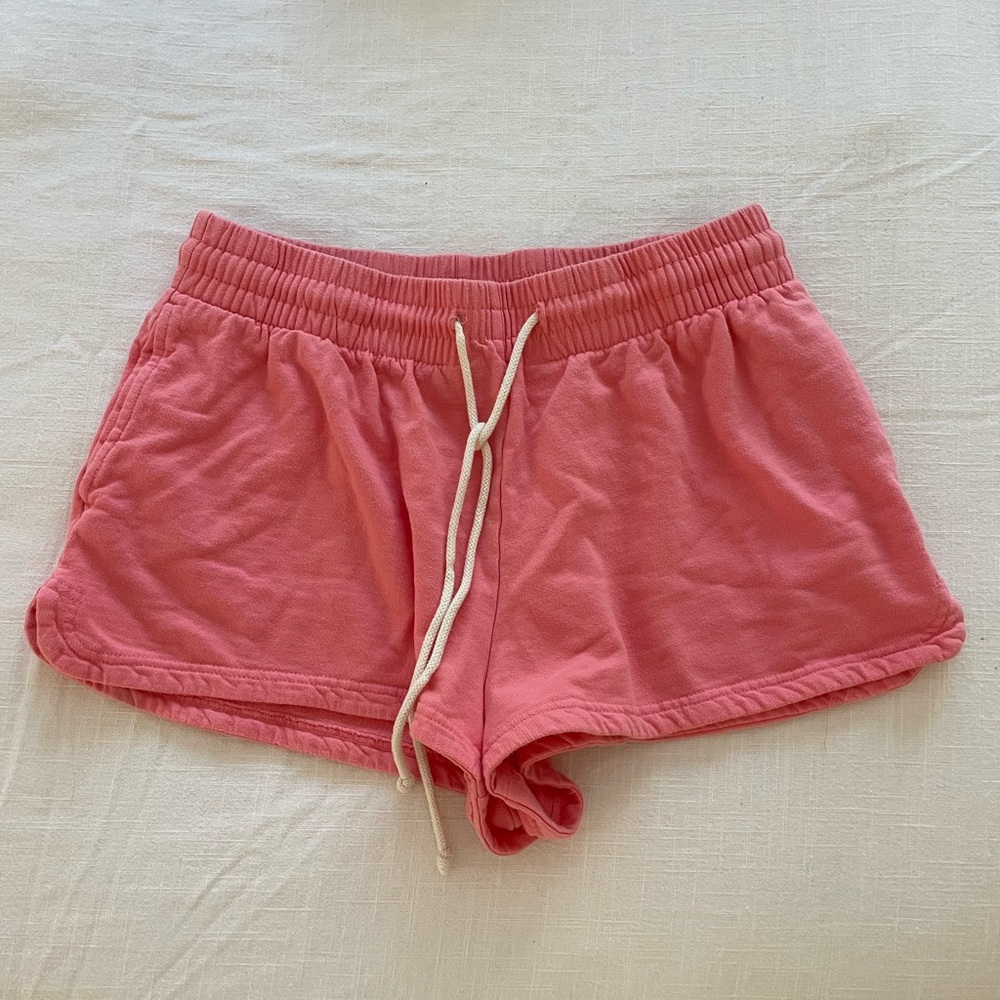 Free People Out From Under Shorts, size M, orange